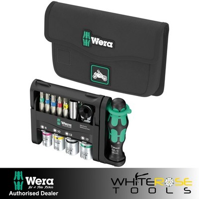Wera Tool Check Modular Motorrad 1 Schraubendreher Bits und Steckschlüsselsatz 21tlg