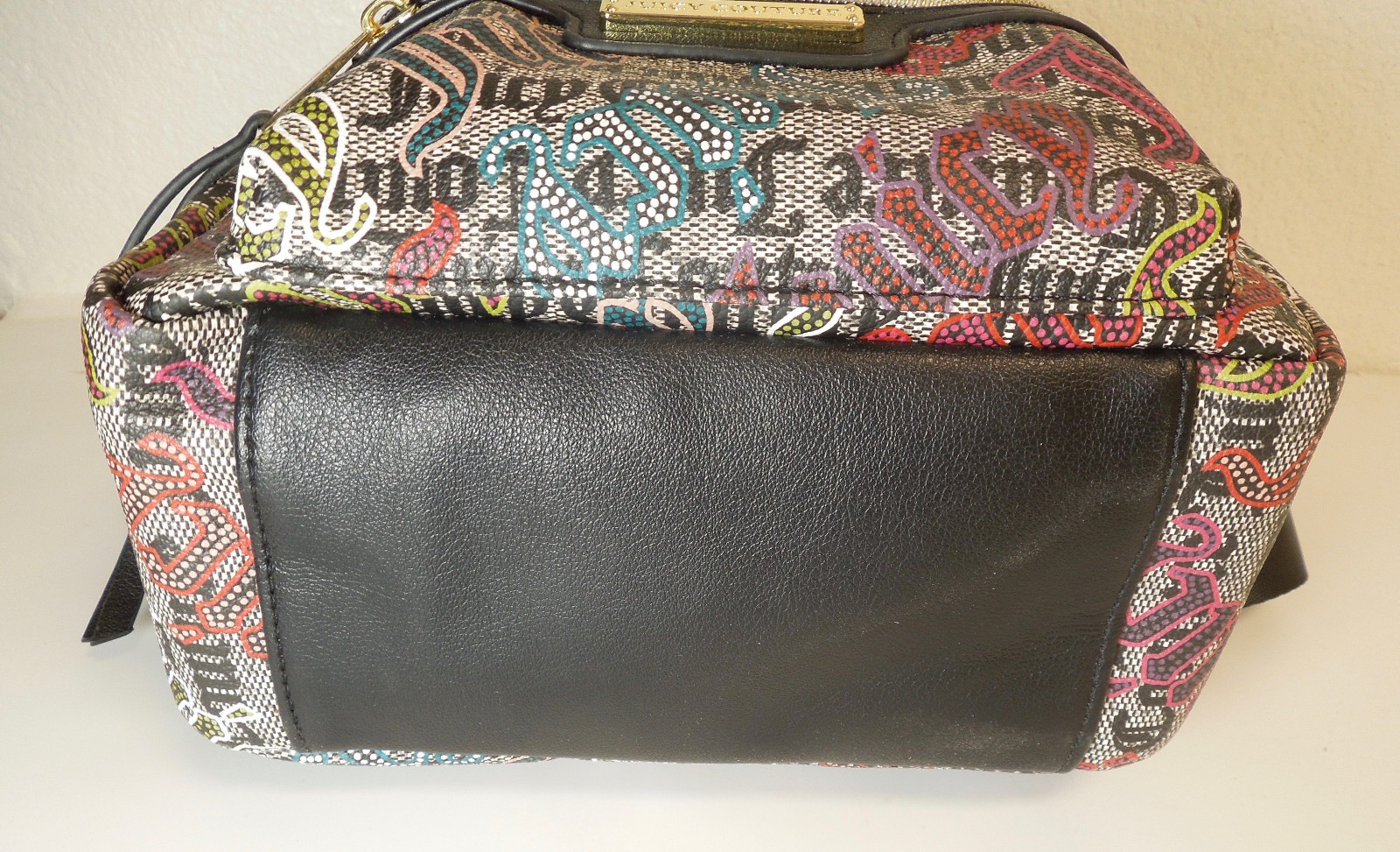 Juicy Couture Mini Backpack Multi Compartments Ad… - image 10