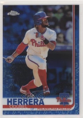 2019 Topps Chrome Blue Refractor 5/150 Odubel Herrera #103 gn7