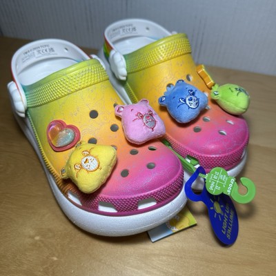 WMN 7 / Men 5 - CROCS x Care Bears Crush Clog 'Light On' 210103-100 New