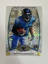2012 Topps Platinum Justin Blackmon Xfractor RC #140 Jaguars Rookie Card. rookie card picture