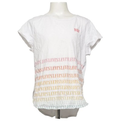 Levi Strauss & Co, T-shirt, Größe: 158, Weiß/Mehrfarbig, Baumwolle, Print #dxR