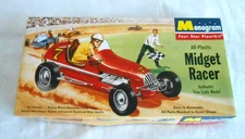 Monogram Four Star Plastikit Midget Racer P1 98 opened box, new package 1995