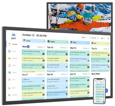 Smart Digital Calendar Chore Chart-for-Family-Planner - 32" Touchscreen Elect...