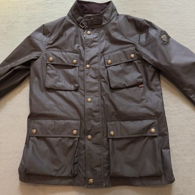 Belstaff Fieldmaster Jacke, UK 40, olive
