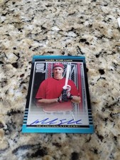 2002 Bowman Chrome - MARK SCHRAMEK - Autograph Refractor Rookie #38 - REDS