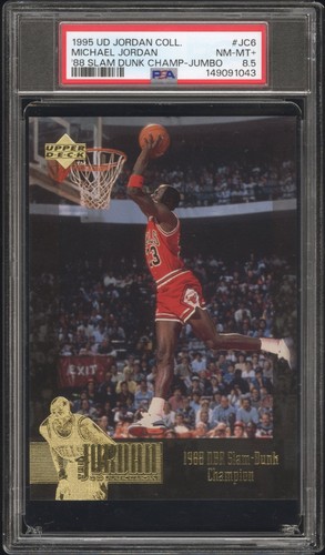 Michael Jordan [1988 Slam Dunk Champ] #JC6 1995 Upper Deck Jordan Collection card