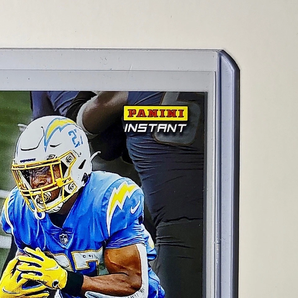 Joshua Kelley Rookie 2020 Panini NFL #33 Rookie Spotlight Los Angeles Chargers - Image 4 of 4