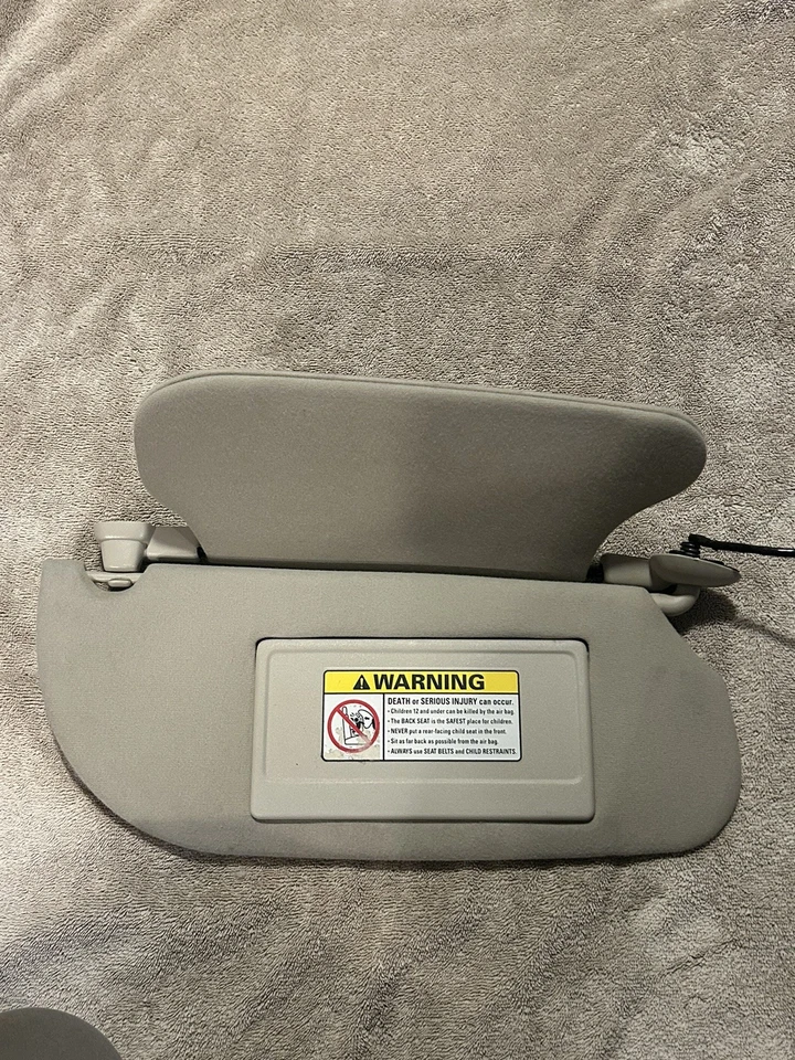 Viseira solar 1998-2005 Lincoln Town carro destro bege bronzeado fabricante de equipamento original✨ - Imagem 4 de 4