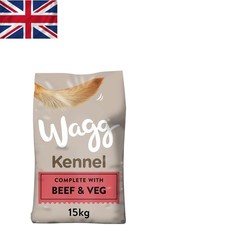 Nutritious 15kg Kennel Dry Dog Food - Beef & Veg for Healthy Teeth & Bones 2.00 per kilo