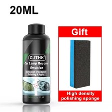 Car Headlight Restoration Polishing- Kit Scratch Remover Oxidation Cleaner
