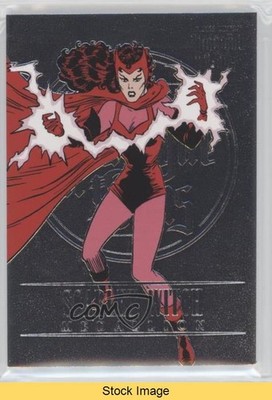 2023 Fleer Ultra Midnight Sons Medallions Scarlet Witch #M-40 READ 0h8v
