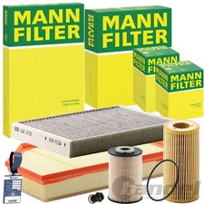 MANN FILTER FILTERSET passend für VOLVO S80 II V70 III XC60 I XC70 II 2.4 d