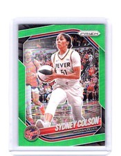 2025 Panini Prizm WNBA Sydney Colson #1 Green Prizm