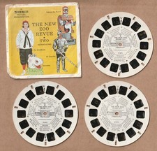 Set of three vintage View-Master reels The New Zoo Revue   Two 1974