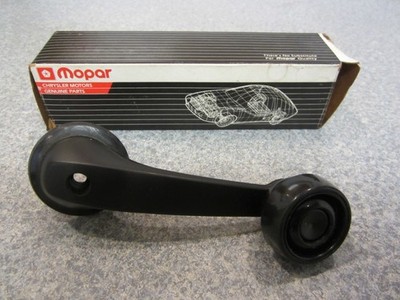 1986-90 DODGE DAYTONA NOS MOPAR WINDOW CRANK HANDLE (BLACK) 4480647