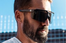 Future Tech Sunglasses: Ultra Black Z87 