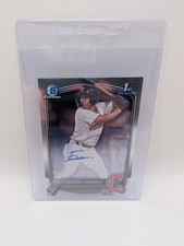 2025 Topps Bowman Chrome Prospects Esteban Gonzalez 1st Auto Guardians