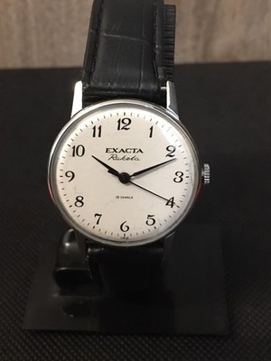 Vintage RAKETA EXACTA Watch   19 Jewels   USSR   Serviced