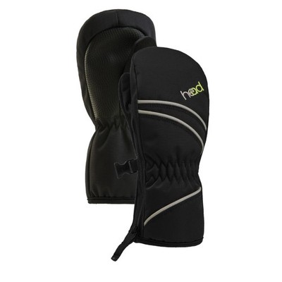 Head Junior Children's Unisex Ski Gloves Black Small Insulated Renewably Sourced