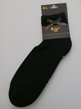 BRAND NEW x1 Dr. Martens Black Bow Design Signature Sock Sz.M/L Size OML 