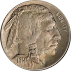 1914-D Buffalo Nickel AU/BU Details Nice Eye Appeal Nice Strike