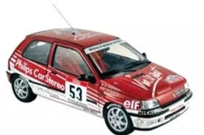 Norev Renault Clio 16s Team Racing Renault Rally Tour De Corse 1991 M.poettoz L.jacquet 1:18 185233