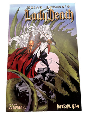 Lady Death Infernal Sins Wrap Cover April 2006 Avatar Press