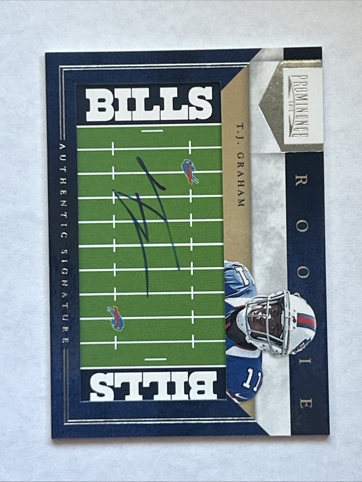 TJ Graham Panini Prominence #217 Autograph