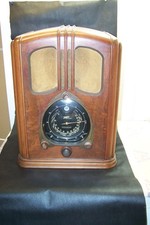 ZENITH 1930's 7 S 232 WALTON TOMBSTONE RADIO MAGIC EYE TUNING STUNNING COND.