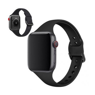 Apple Watch Sportarmband 40 mm Smartwatch Armband Black Sport Demo S/M/L schwarz