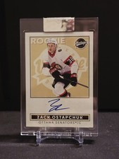 2024-25 Upper Deck Clear Cut Zack Ostapchuk Rookie Vintage Auto RC #VA-ZO