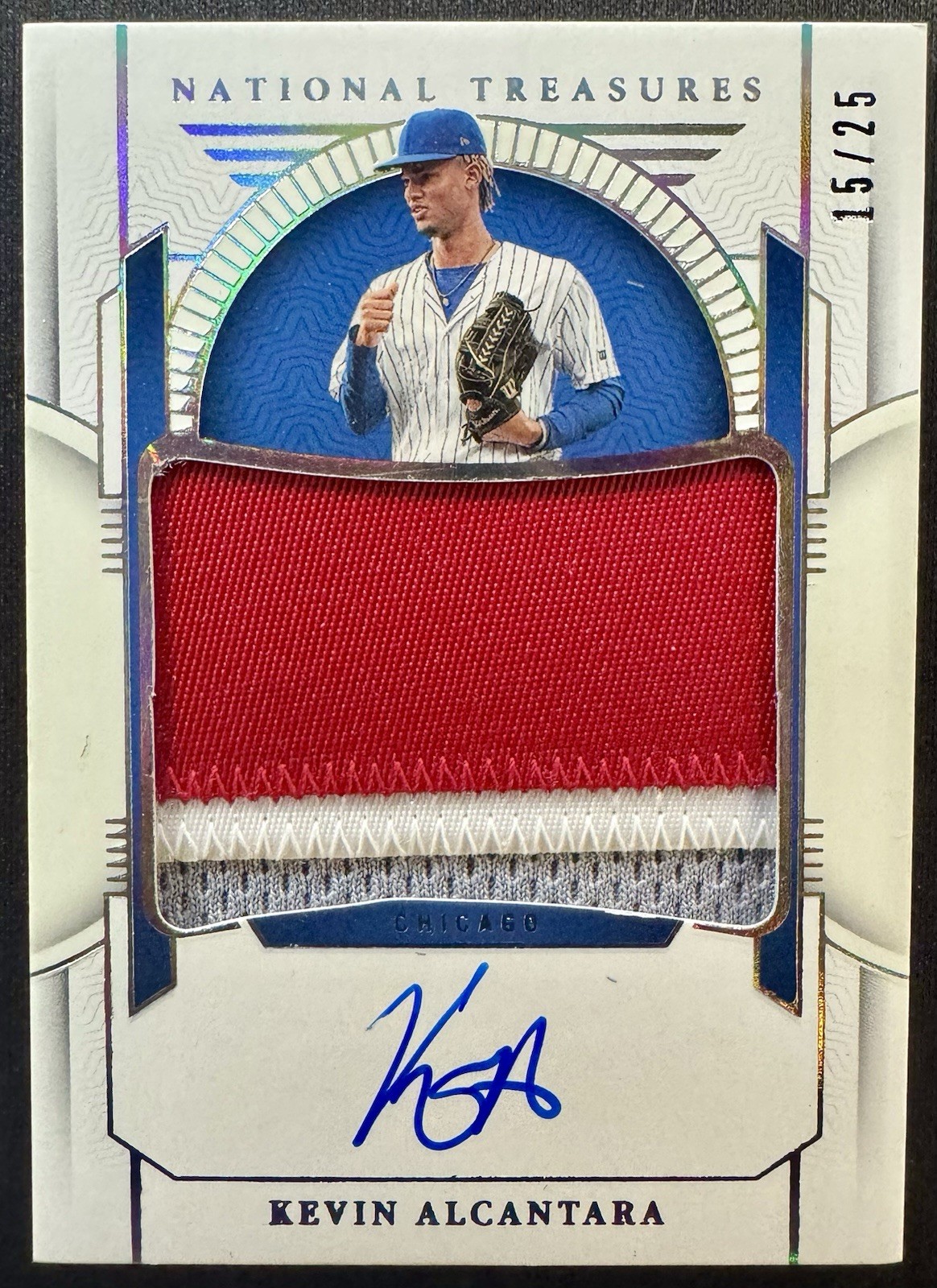 Kevin Alcantara National Treasures RC Patch Auto 15/25