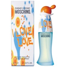 I Love Love Perfume by Moschino 1.7 oz edt for Women New in Box Sealed