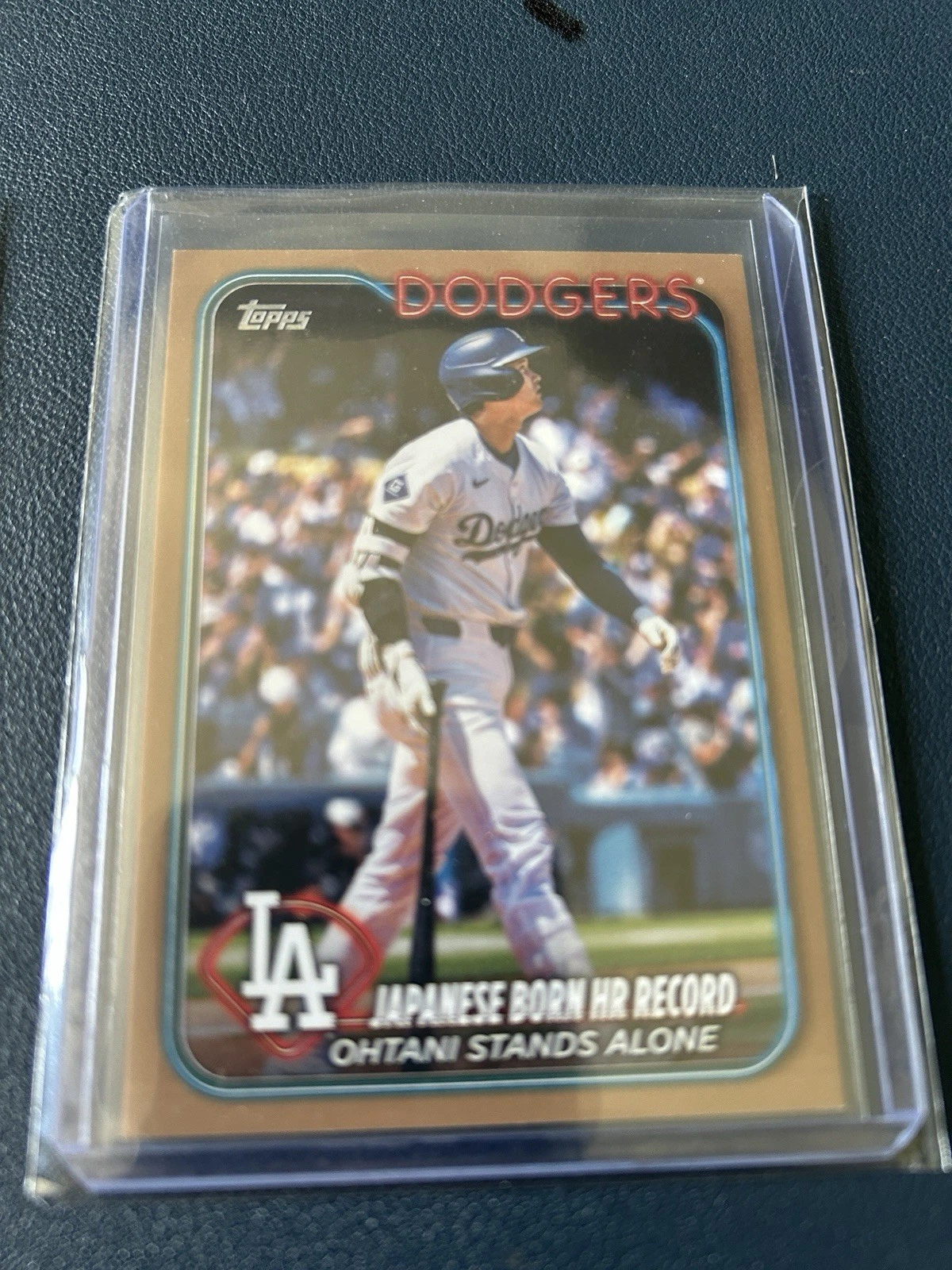 Shohei Ohtani trading card