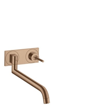 Hansgrohe sink mixer UP Axor Uno 2 38815310 Brushed Red Gold