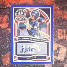 2024 Panini USA Stars & Stripes Blue SP Auto /100 Dean Moss 🔥🔥