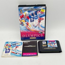 Winter Olympics Game for Sega Mega Drive PAL - COMPLETE - EXCELLENT CONDITION