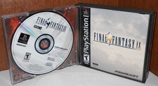 Final Fantasy IX 9 PlayStation 1 PS1 Black Label CIB 4 Discs Reg Card Guaranteed