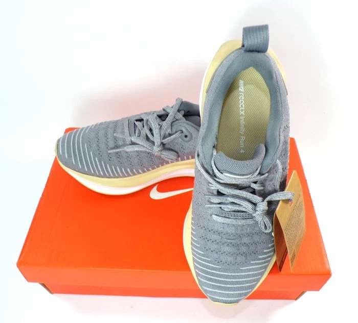 Nike ReactX Infinity Run 4 TB Grey Tennessee Volunteers FJ1221 014 Men Size 9.5 Nike ReactX Infinity Run 4 TB Cool Grey for Sale  main image 4