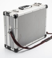 Valigia Per Fotocamera In Alluminio Valigia Fotografia Argento Universale