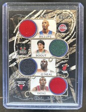 2006-07 Topps Luxury Box Billups Bogut Shaquille O'Neal Deng Jersey #/199