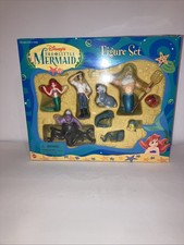 Vintage 1996 Disney The Little Mermaid 9 Figure Set Mattel NEW SEALED IN BOX