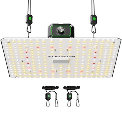 VIVOSUN 100W Indoor LED Grow Light Full Spectrum LED Dimmable 2x2FT APP Control