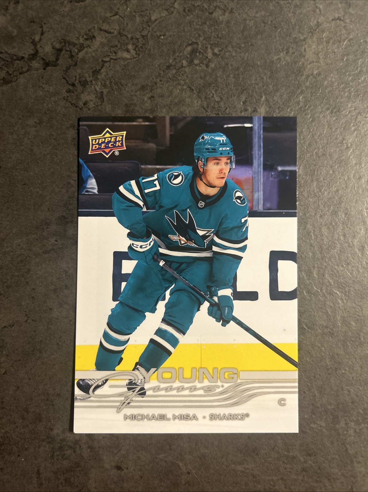 Michael Misa 2025-26 Upper Deck Series 2 #487 Young Guns Jumbo (RC)