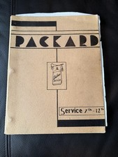 Packard Service Letters 1930 1931 1932 1933 1934 1935 Shop Manual Updates
