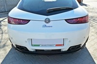 Maxton Design Diffusor Heckansatz Passend FüR Alfa Romeo Brera Schwarz Hochglanz