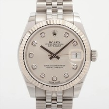 Rolex Datejust 178274G SS×WG SS AT Silver-Face 4 Extra Links