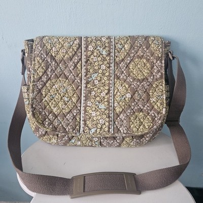 Vera Bradley crossbody messenger tote diaper soft cottagecore nature bag bird
