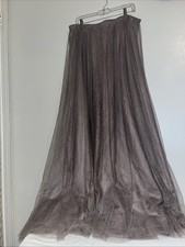 Preowned CHRISTINA WU FORMAL LONG TULLE SKRIT